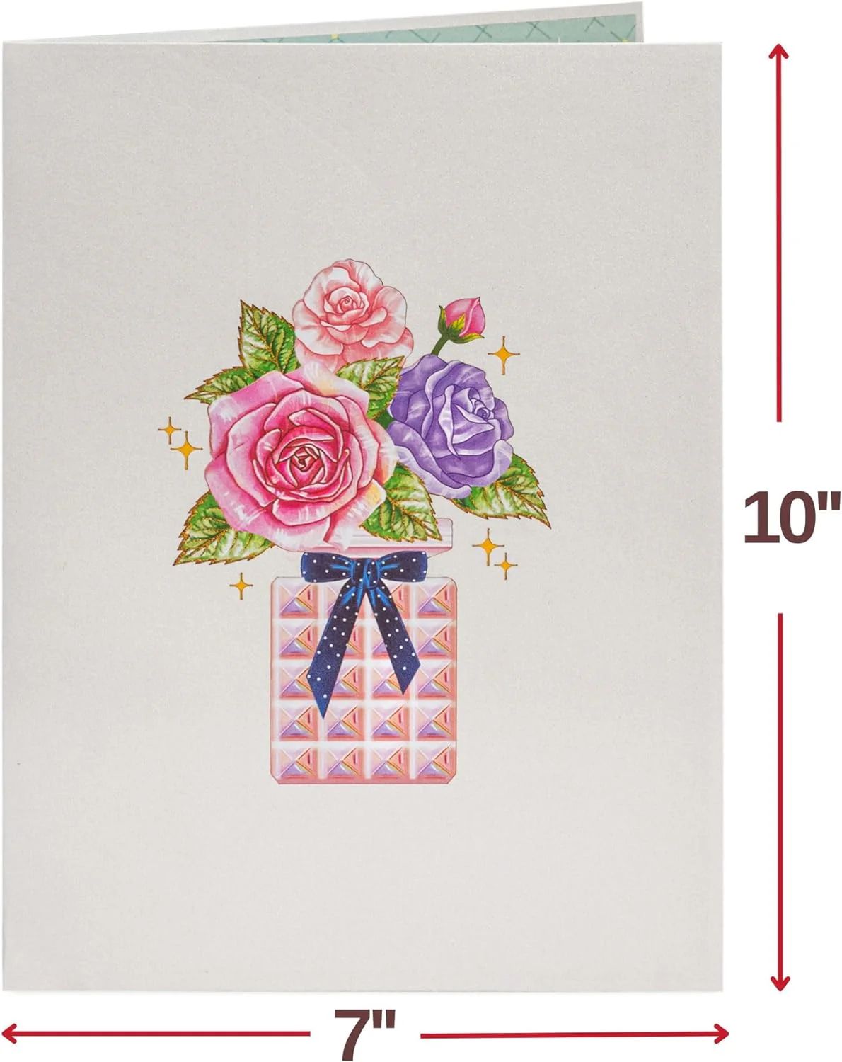 Elegance Oversized Pop Up Card with Keepsake - Image 3