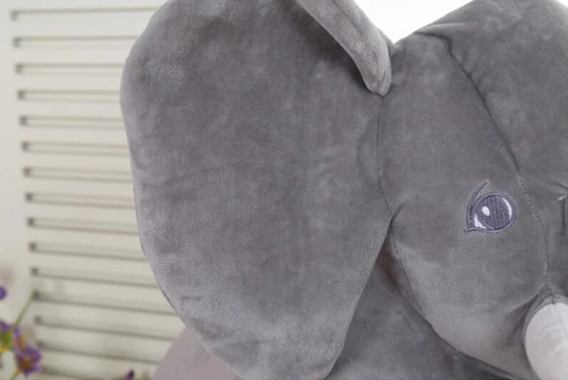 Elephant Doll Plush Toy Elephant Pillow Baby Comfort Doll - Image 3