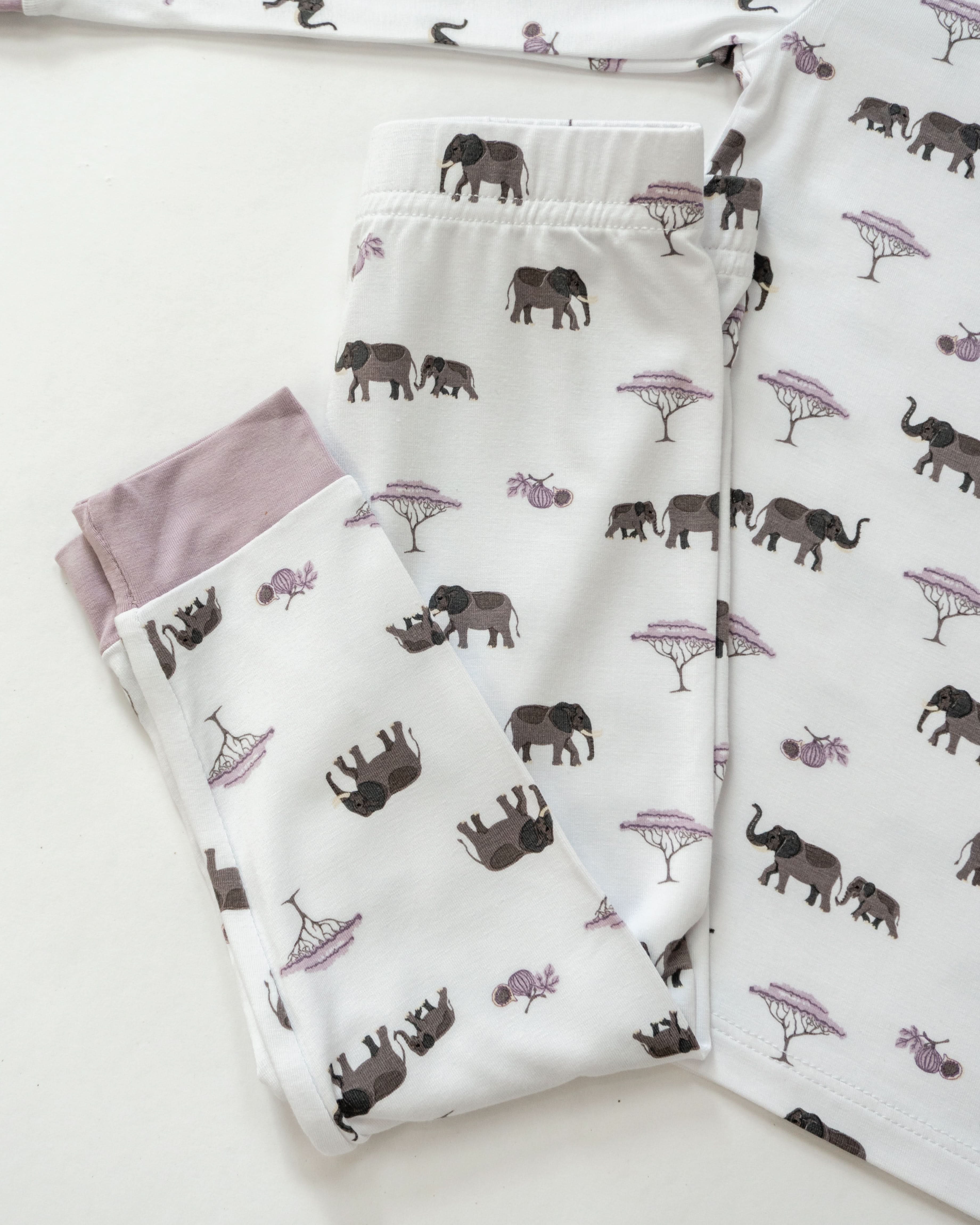 Elephant | Long Sleeve Pajamas - Image 2