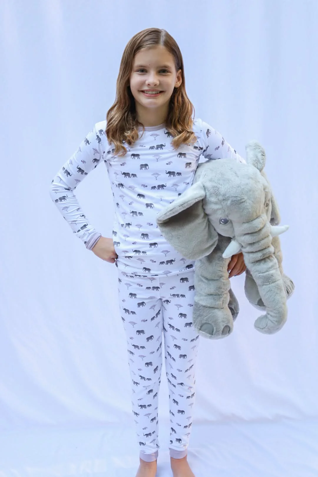 Elephant | Long Sleeve Pajamas - Image 4