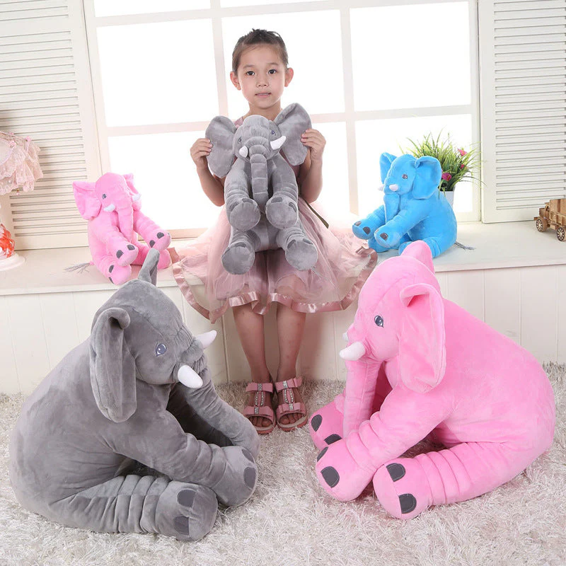 Elephant Plush Toys Comforting Pillow Sleeping Children's Doll - Image 4
