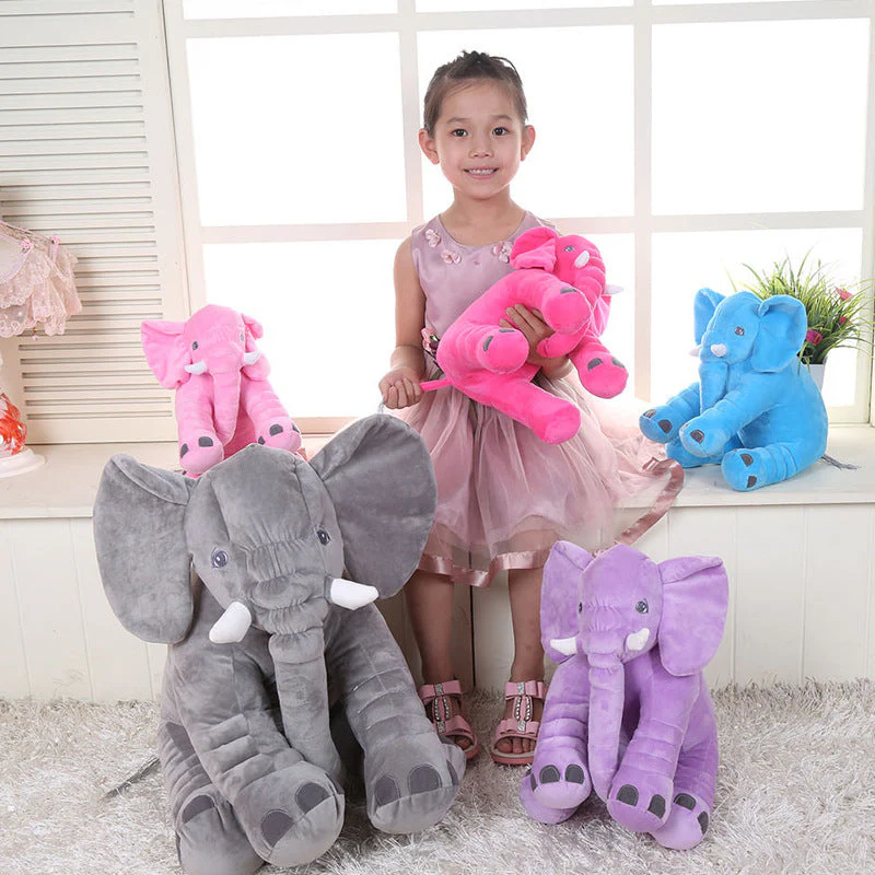 Elephant Plush Toys Comforting Pillow Sleeping Children's Doll - Image 5