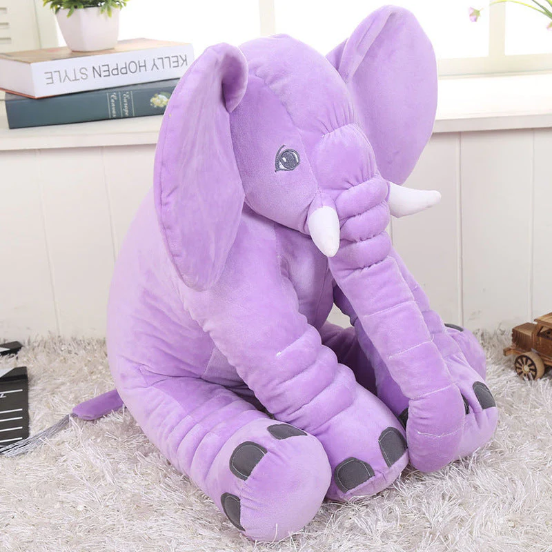 Elephant Plush Toys Comforting Pillow Sleeping Children's Doll - Image 9
