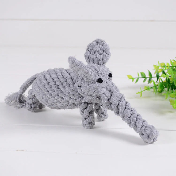 Elephant Shape Bite Resistant Dog Chew Toy - Image 2