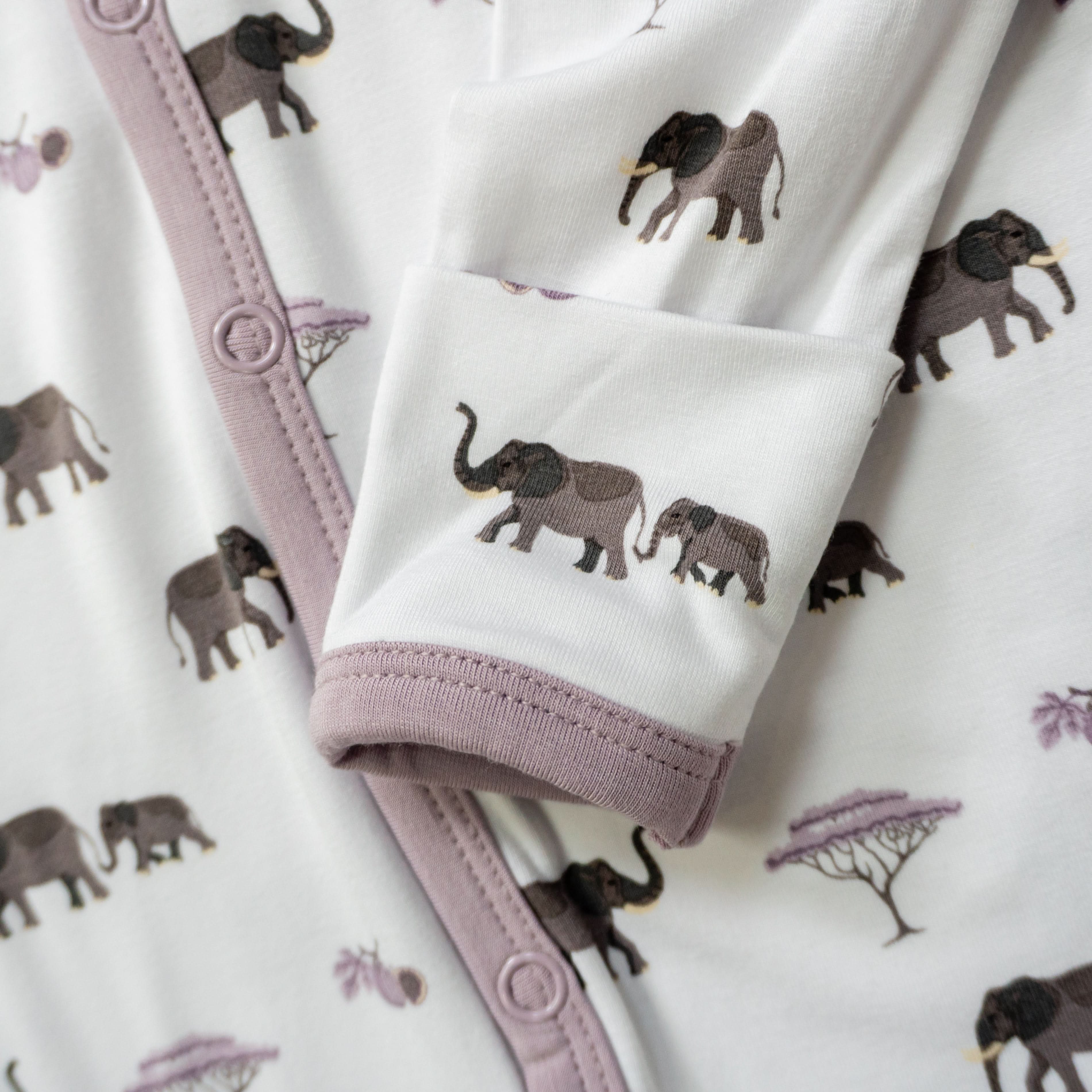 Elephant | Snap Romper - Image 3