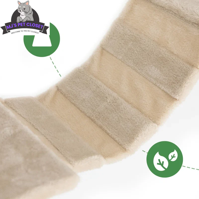 Elevate Your Cat's Playtime with the Darkiel 7-Piece Wall-Mounted Climbing Tower - Image 13