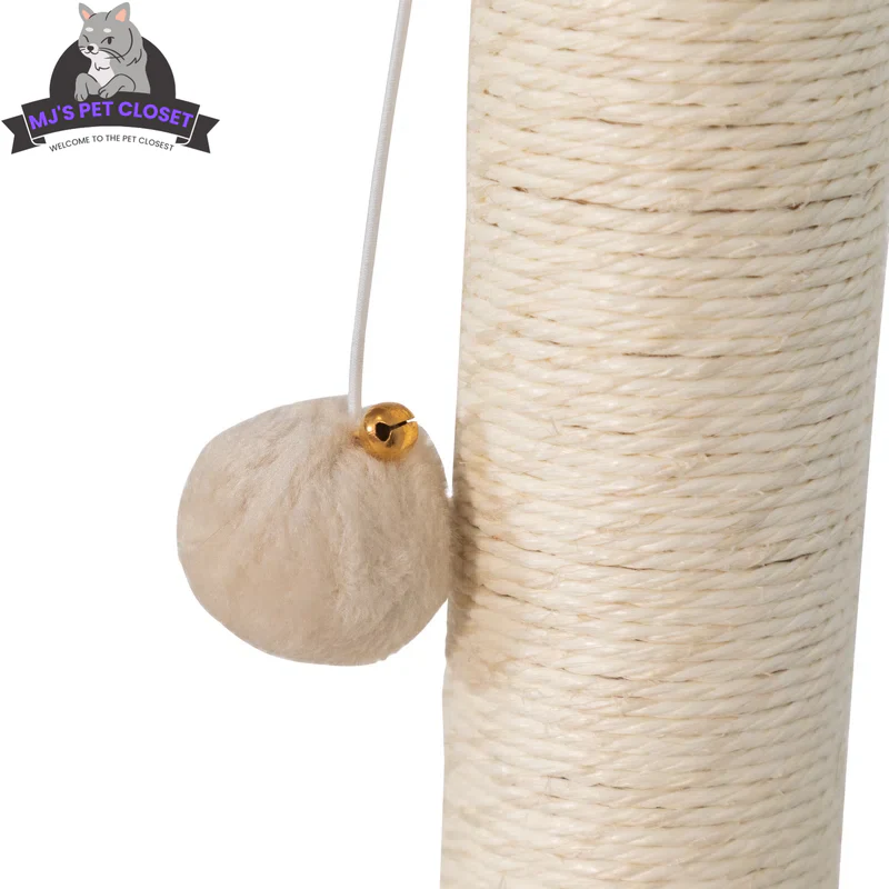 Elevate Your Cat's Playtime with the Darkiel 7-Piece Wall-Mounted Climbing Tower - Image 5