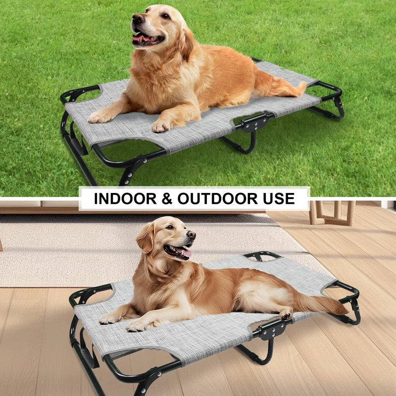 Elevated Dog Bed - Foldable Pet Beds with No Assembly for Indoor & Outdoor Use - Image 3