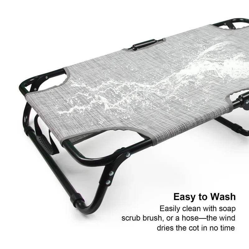 Elevated Dog Bed - Foldable Pet Beds with No Assembly for Indoor & Outdoor Use - Image 5