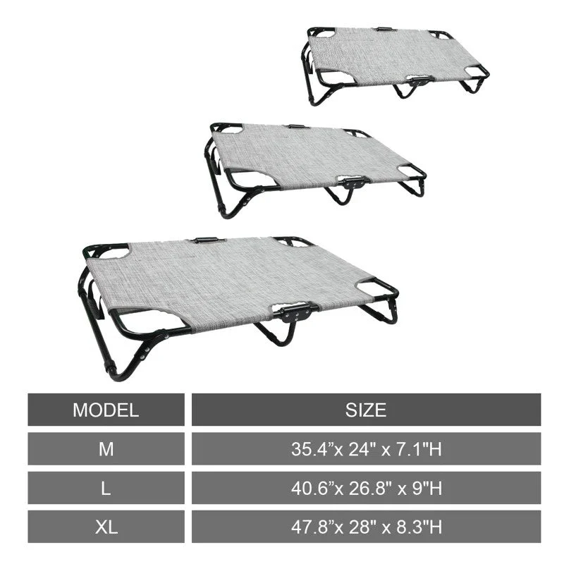 Elevated Dog Bed - Foldable Pet Beds with No Assembly for Indoor & Outdoor Use - Image 9