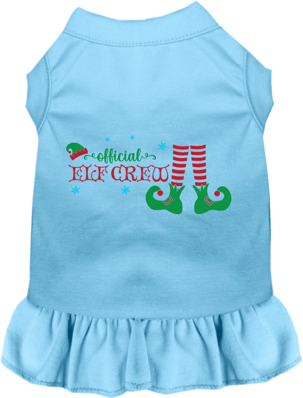 Elf Crew Christmas Pet Dress - Image 3
