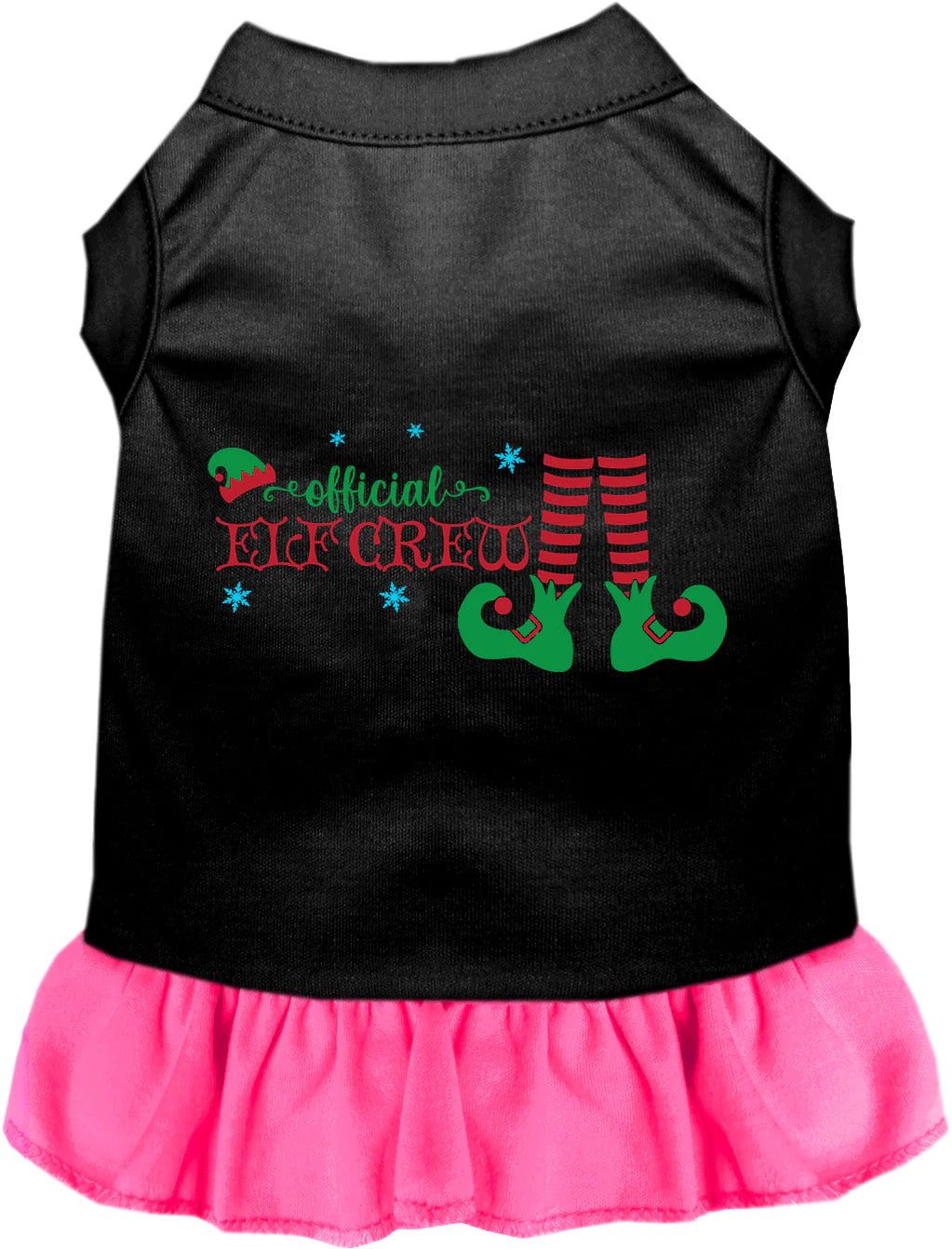 Elf Crew Christmas Pet Dress - Image 4