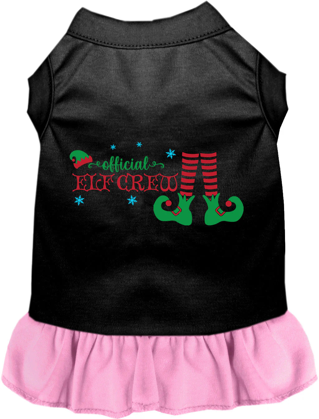 Elf Crew Christmas Pet Dress - Image 5