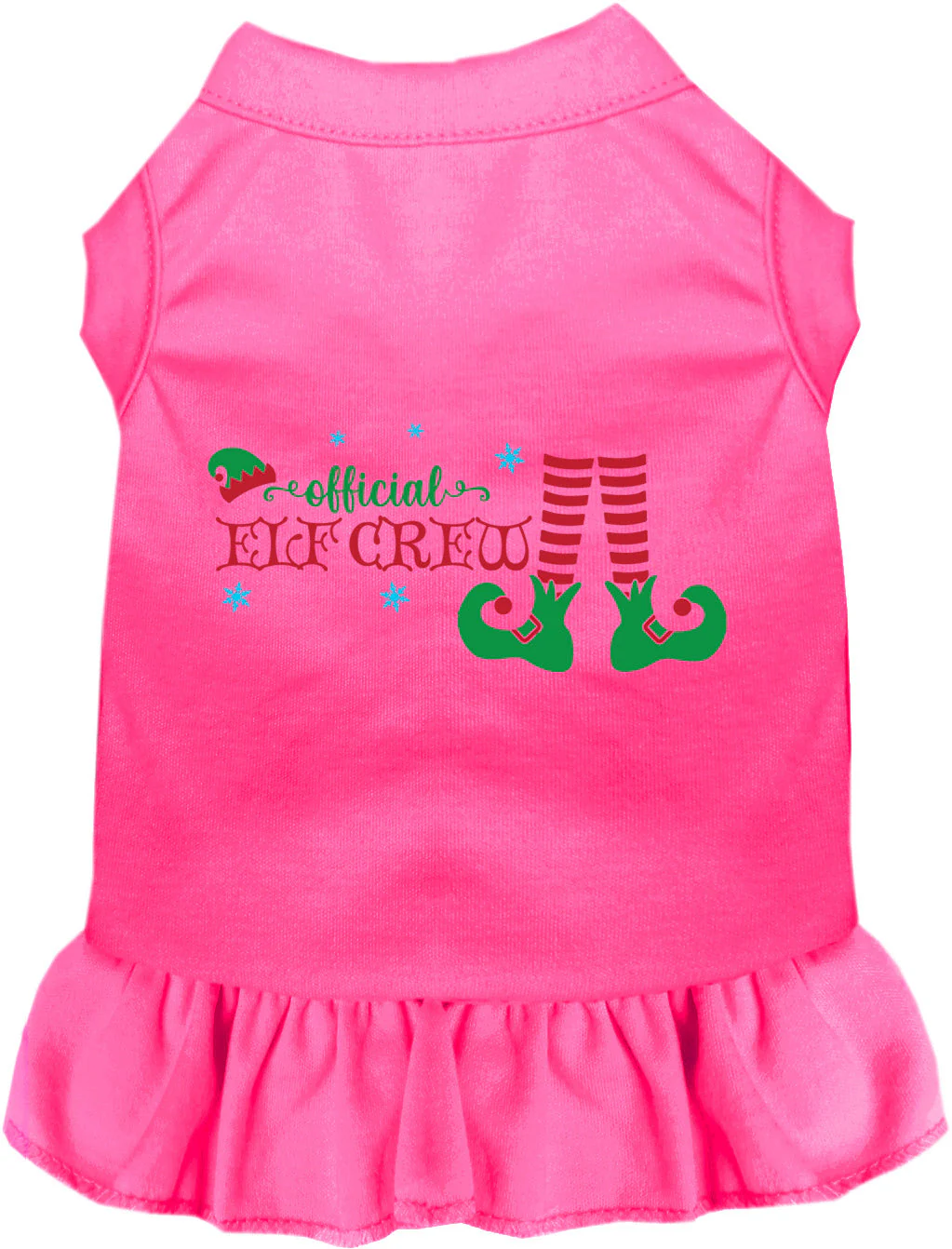 Elf Crew Christmas Pet Dress - Image 6