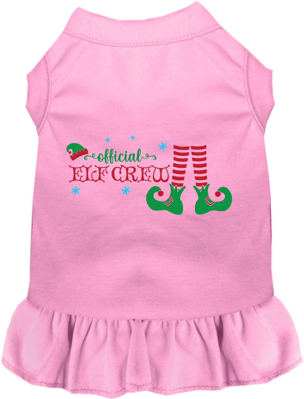 Elf Crew Christmas Pet Dress - Image 7