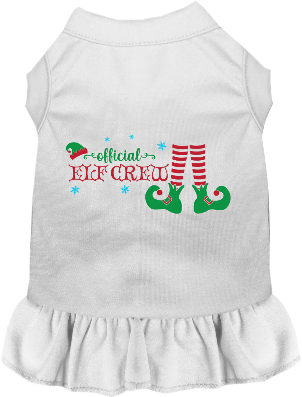 Elf Crew Christmas Pet Dress - Image 9