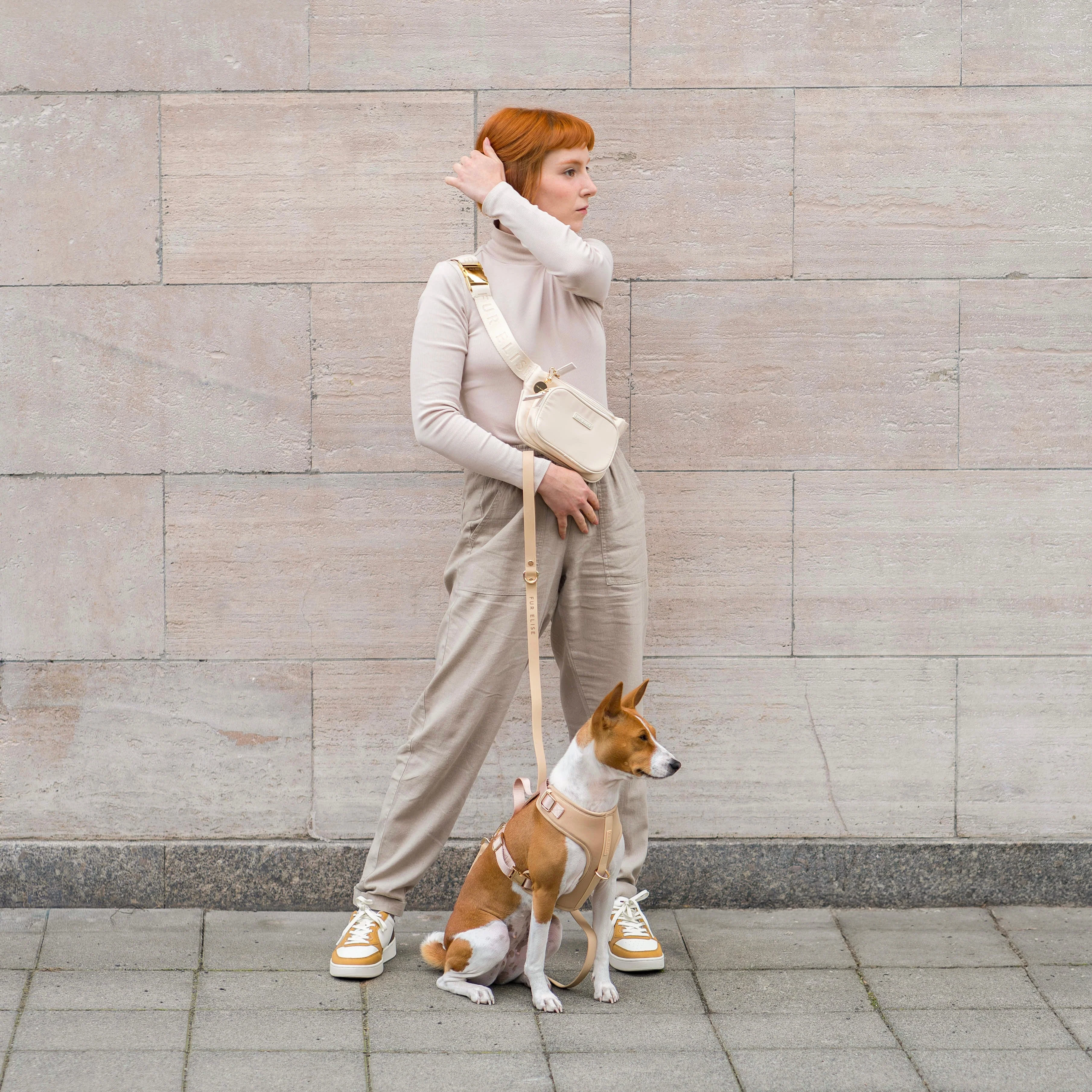 Elise Harness & Leash Set - Sand - Image 3