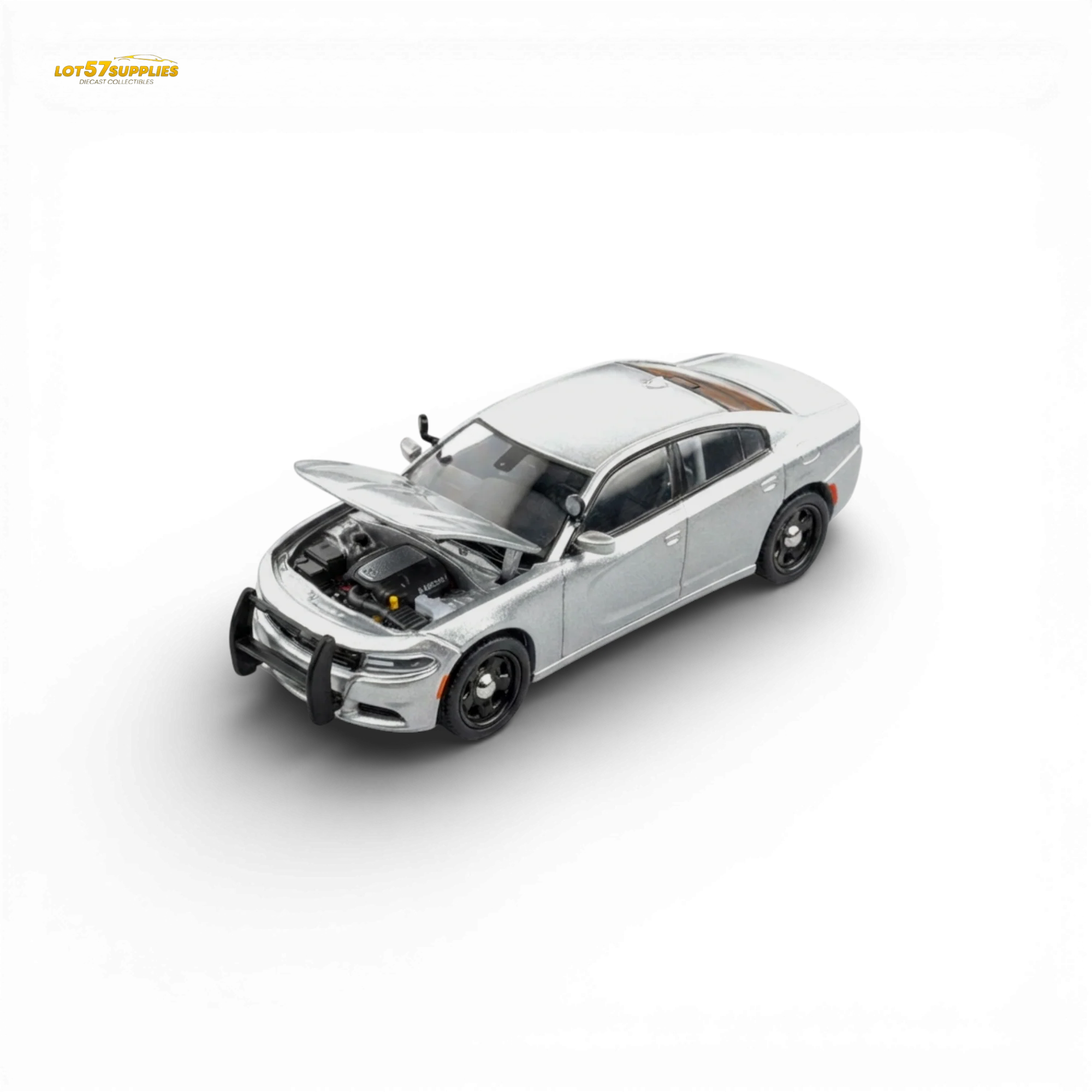 Elite Collectibles Dodge Warhorse Silver 1:64 - Image 2