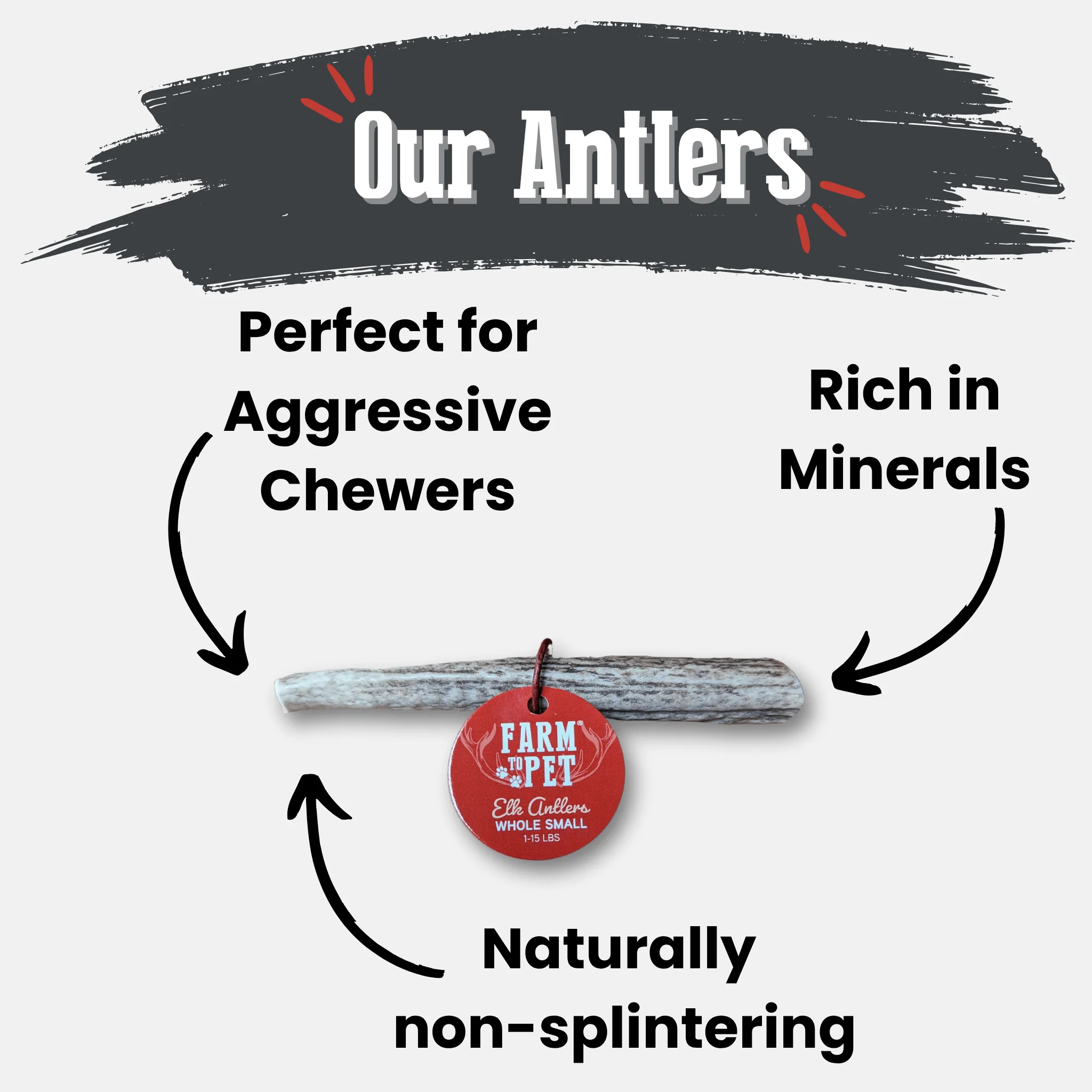Elk Antler Dog Chews | All-Natural Whole and Split Elk Antler Chews for Dogs - Image 11