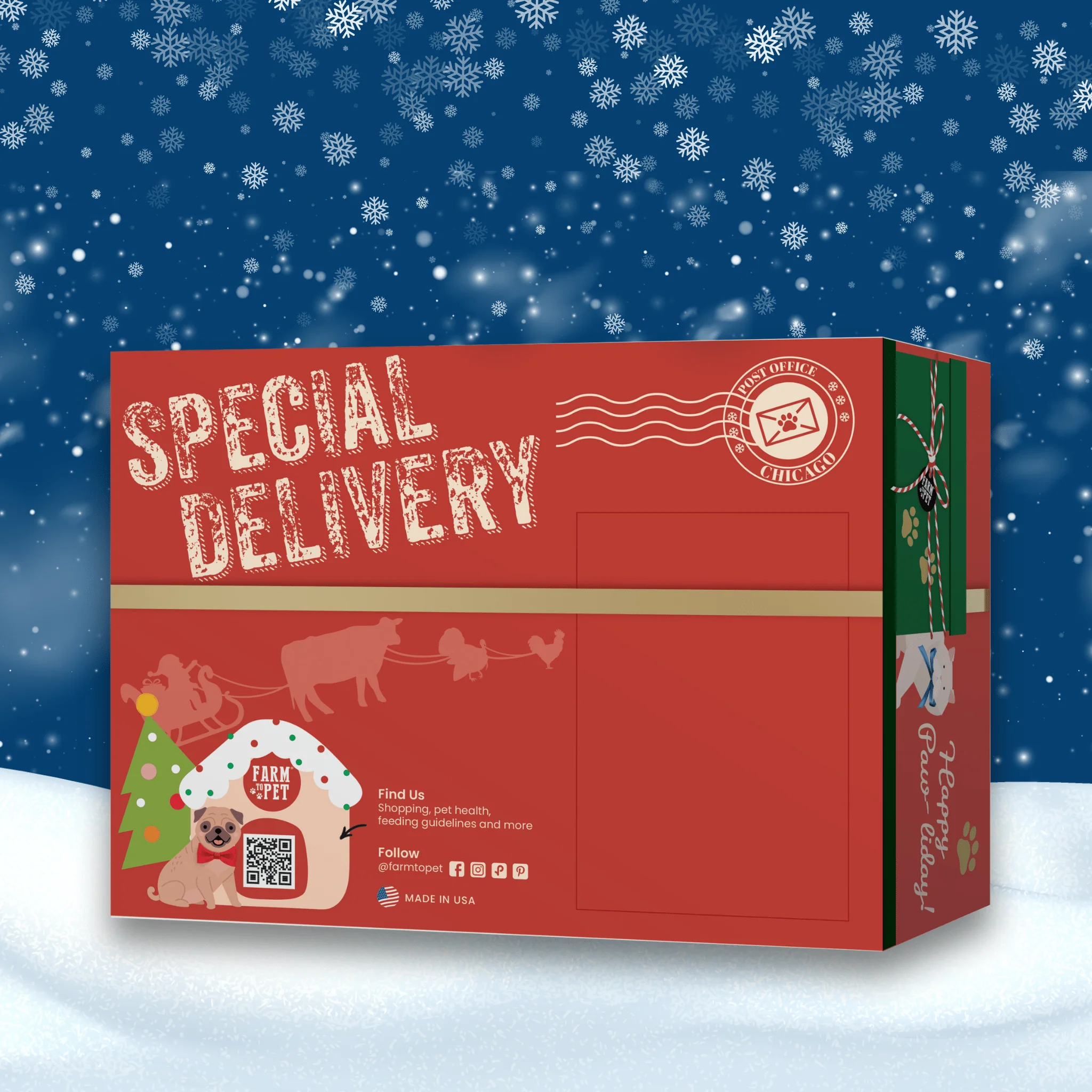 Elk The Halls Antler Chew & Dog Treat Box - Image 18