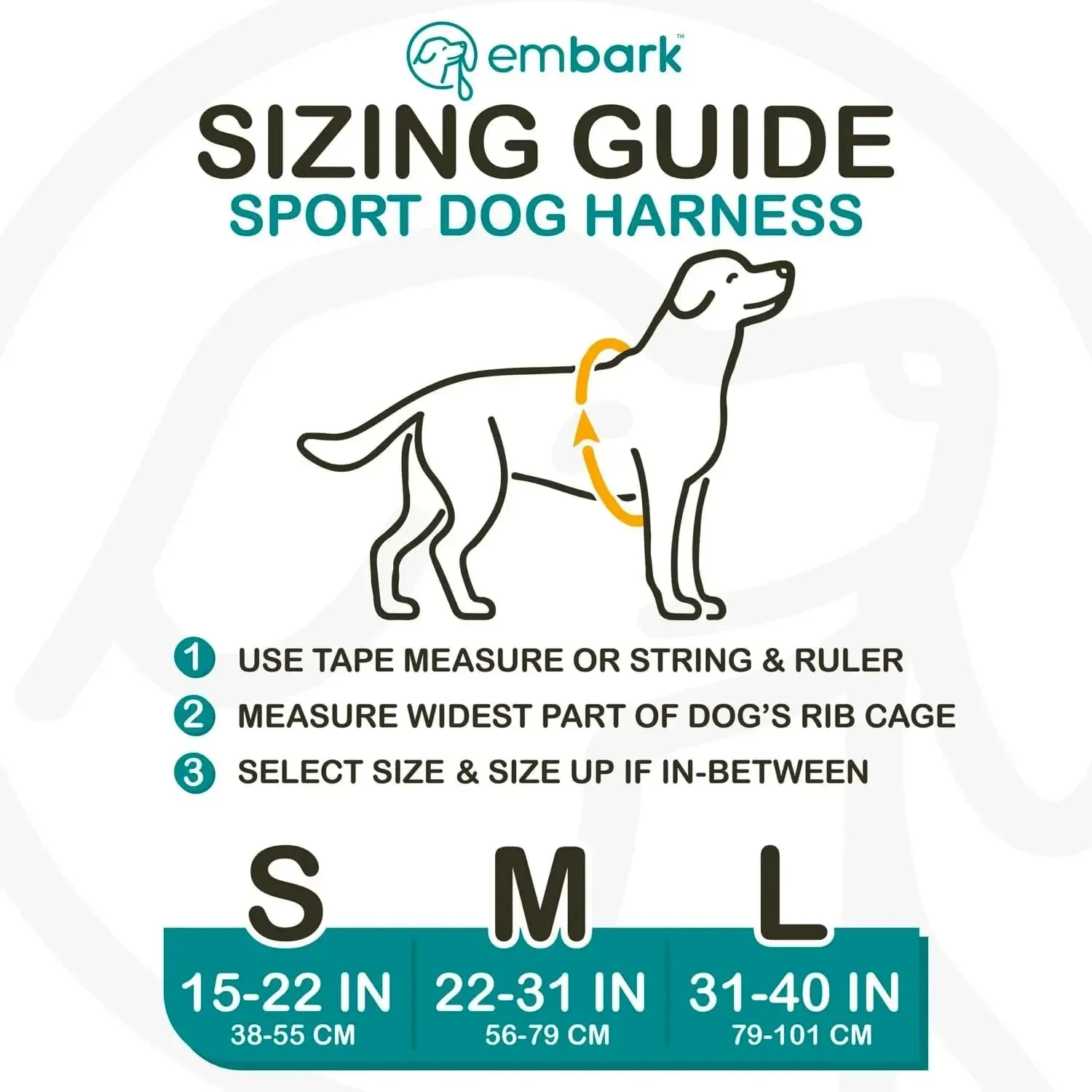 Embark Sports Dog Harness, Dog Harness for Large Dogs No Pull with Light and Breathable Design - Easy on and Off, No Pull Training, Size Adjustable, Non Choke with Handle for Control. Teal Vest - Image 3