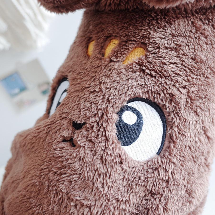 Embroidery Cartoon Hooded Pet Vest - Image 6