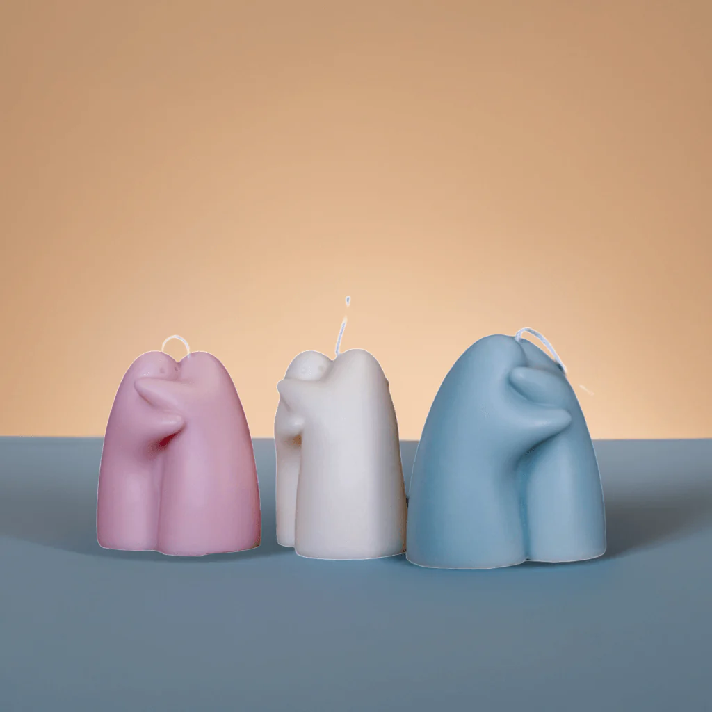 Emotional Support Candle | Sculptural Soy Wax - Image 2