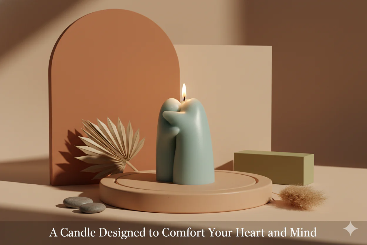 Emotional Support Candle | Sculptural Soy Wax - Image 6