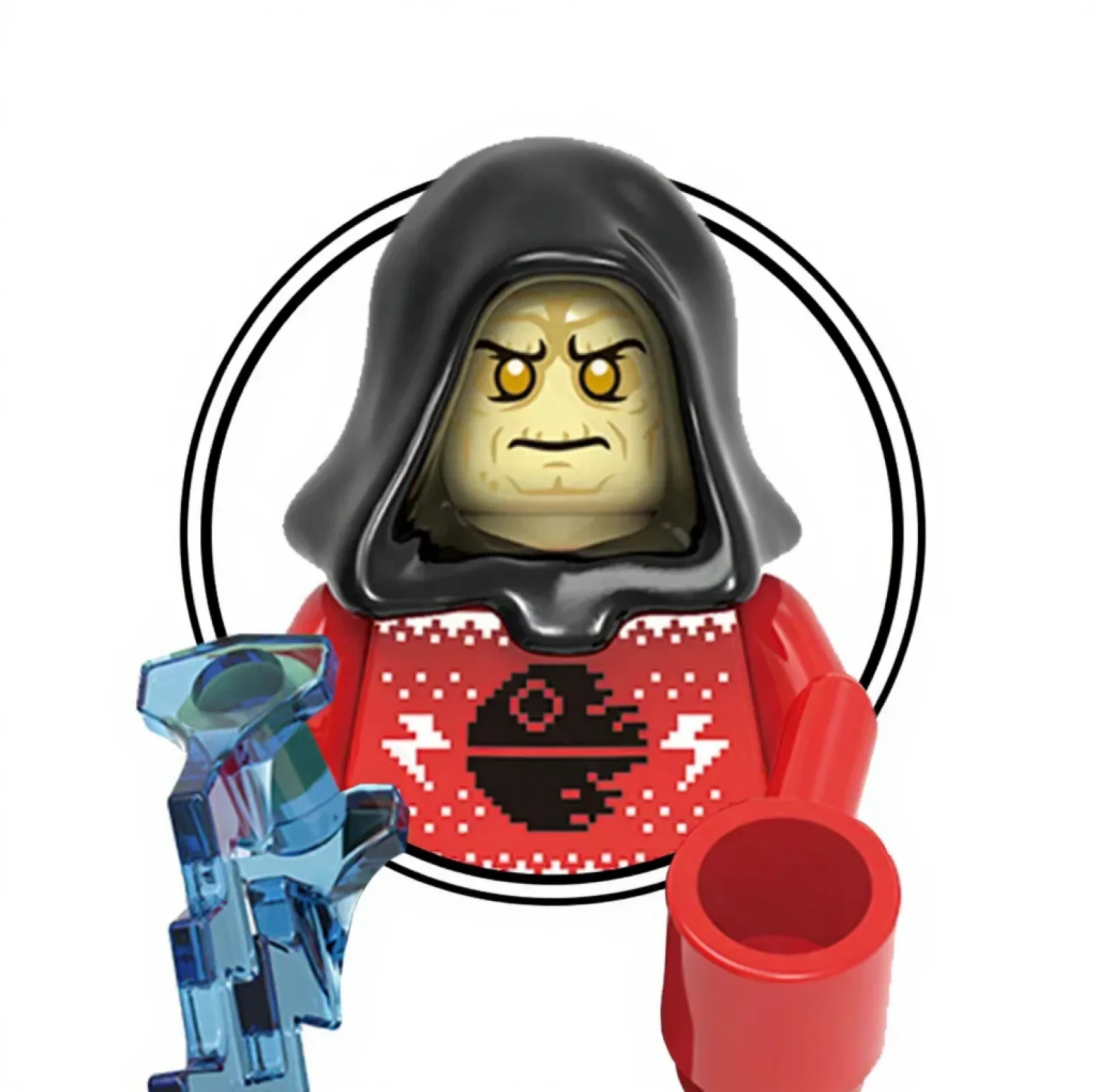 Emperor Palpatine Holiday Minifigure - Image 2