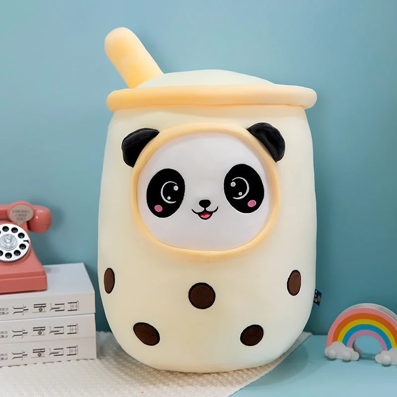 Emulational Fruit Milky Tea Cup Pillow Plush Toy - Image 10