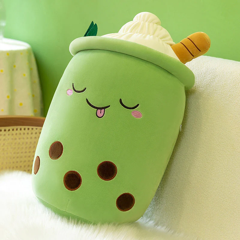 Emulational Fruit Milky Tea Cup Pillow Plush Toy - Image 7