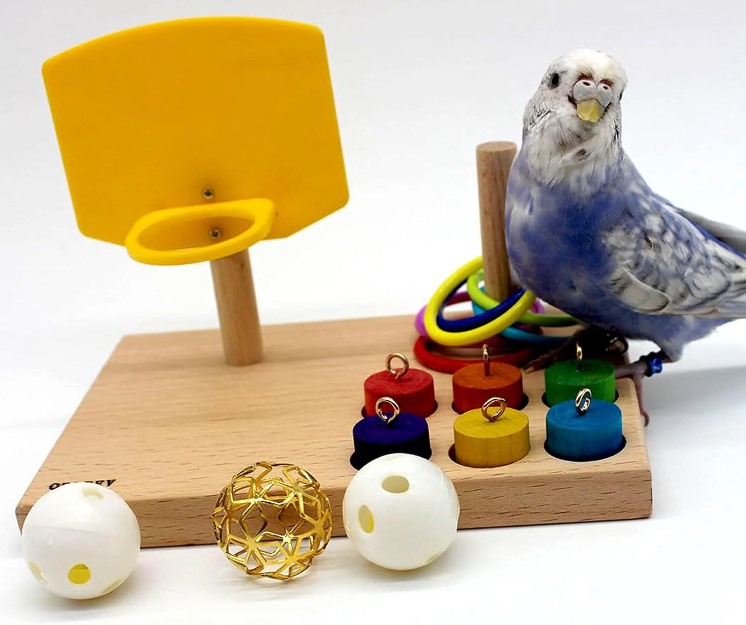 Engaging Bird Toys for Budgies and Parrots - Image 4