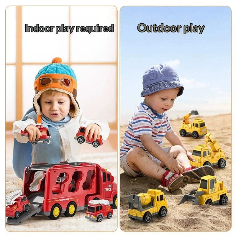 Engineering Vehicle Toy For Kids With Lights And Music - Image 3