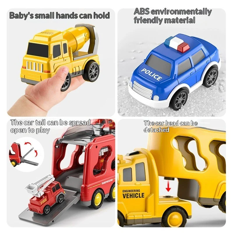 Engineering Vehicle Toy For Kids With Lights And Music - Image 4