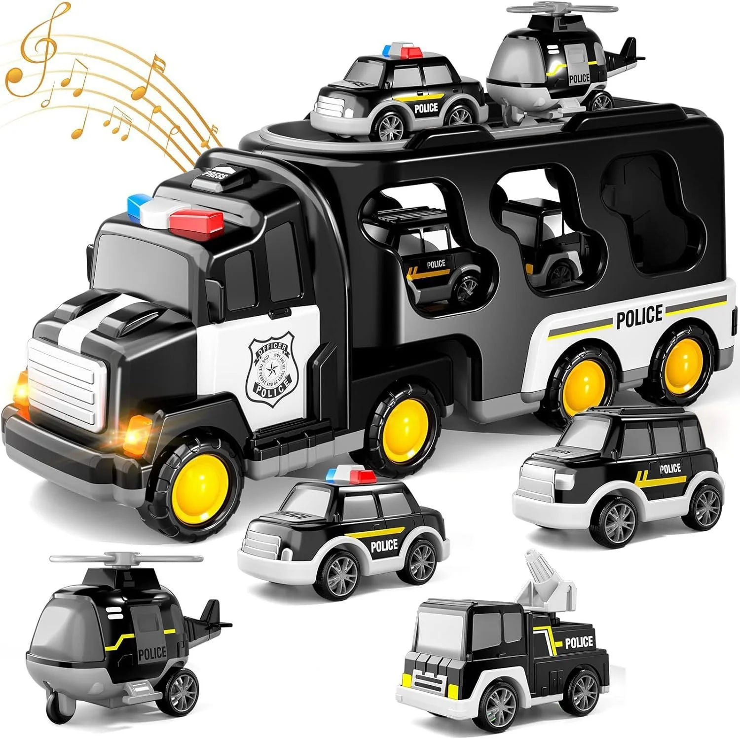 Engineering Vehicle Toy For Kids With Lights And Music - Image 6