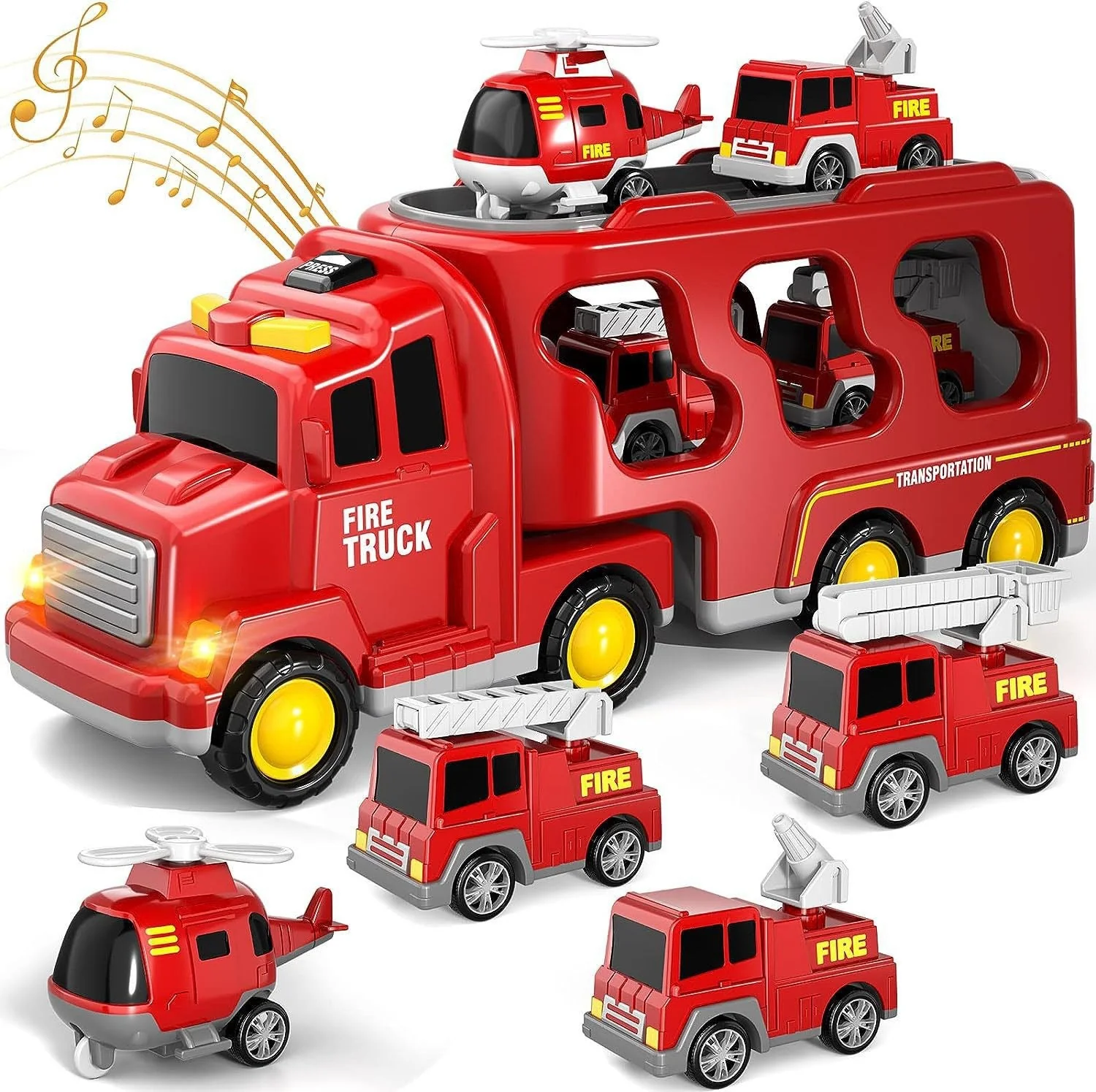 Engineering Vehicle Toy For Kids With Lights And Music - Image 8