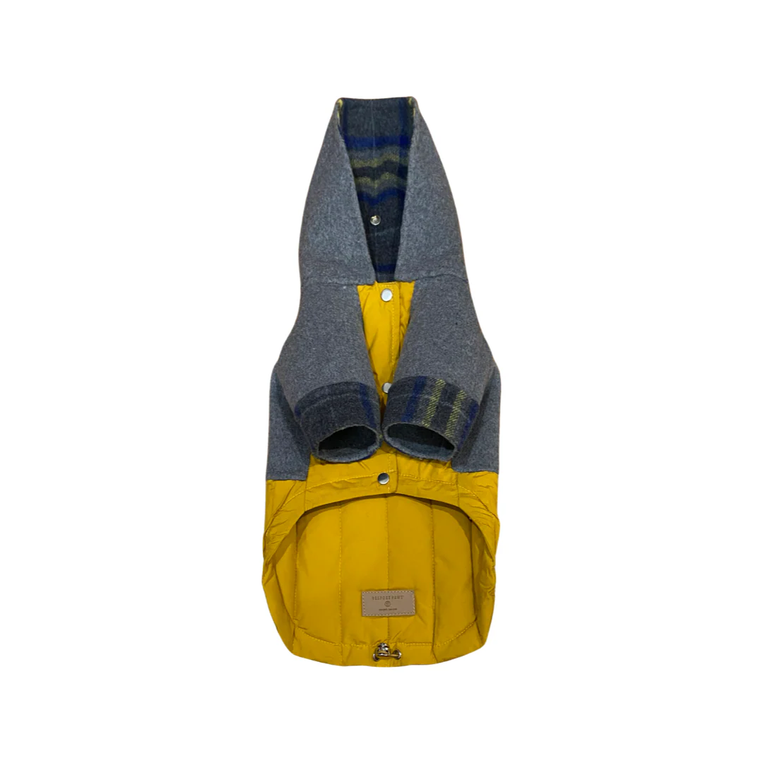 Erin Double face, Down Puffer Hoodie - Image 3