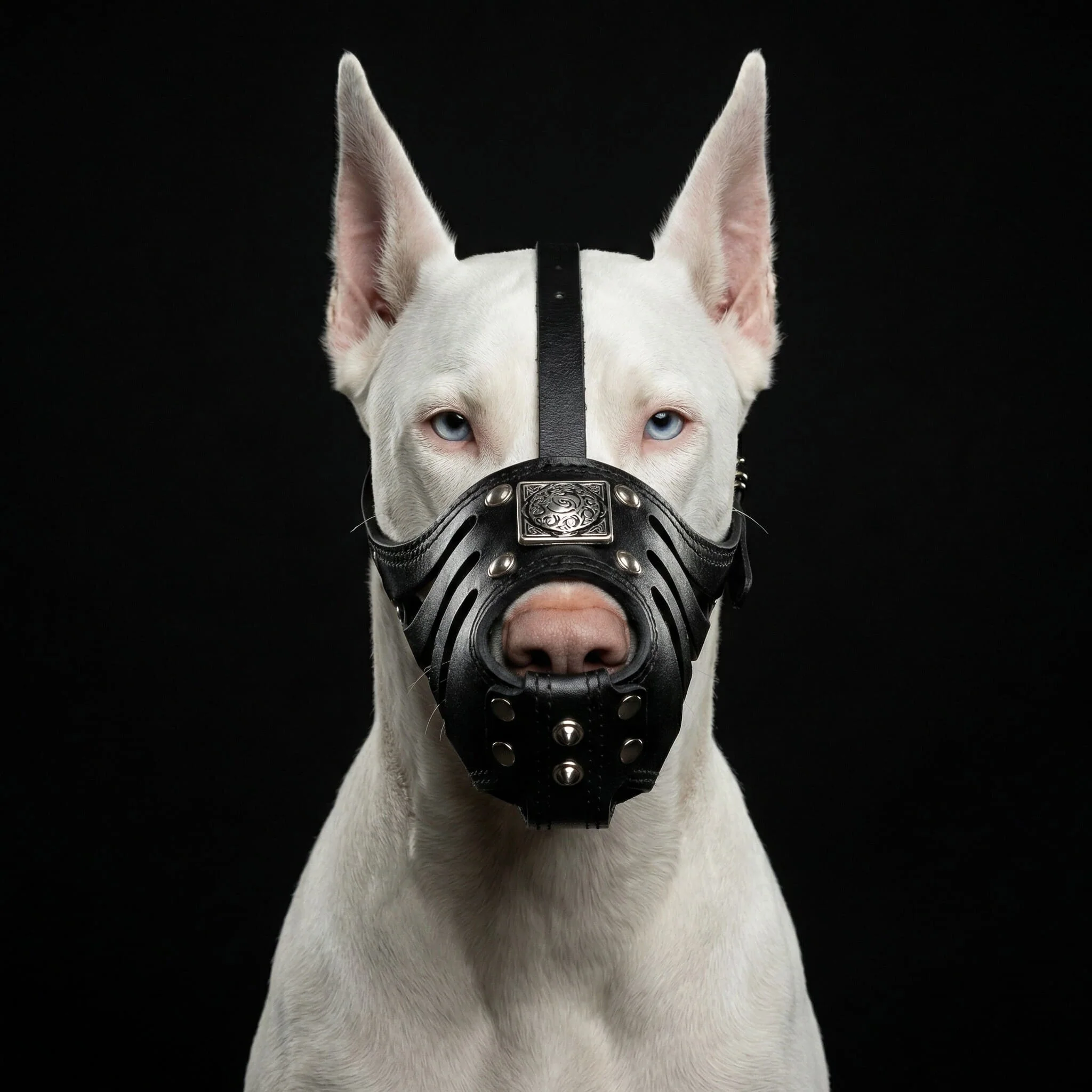 ''Eros'' Basket Muzzle All Black - Image 2