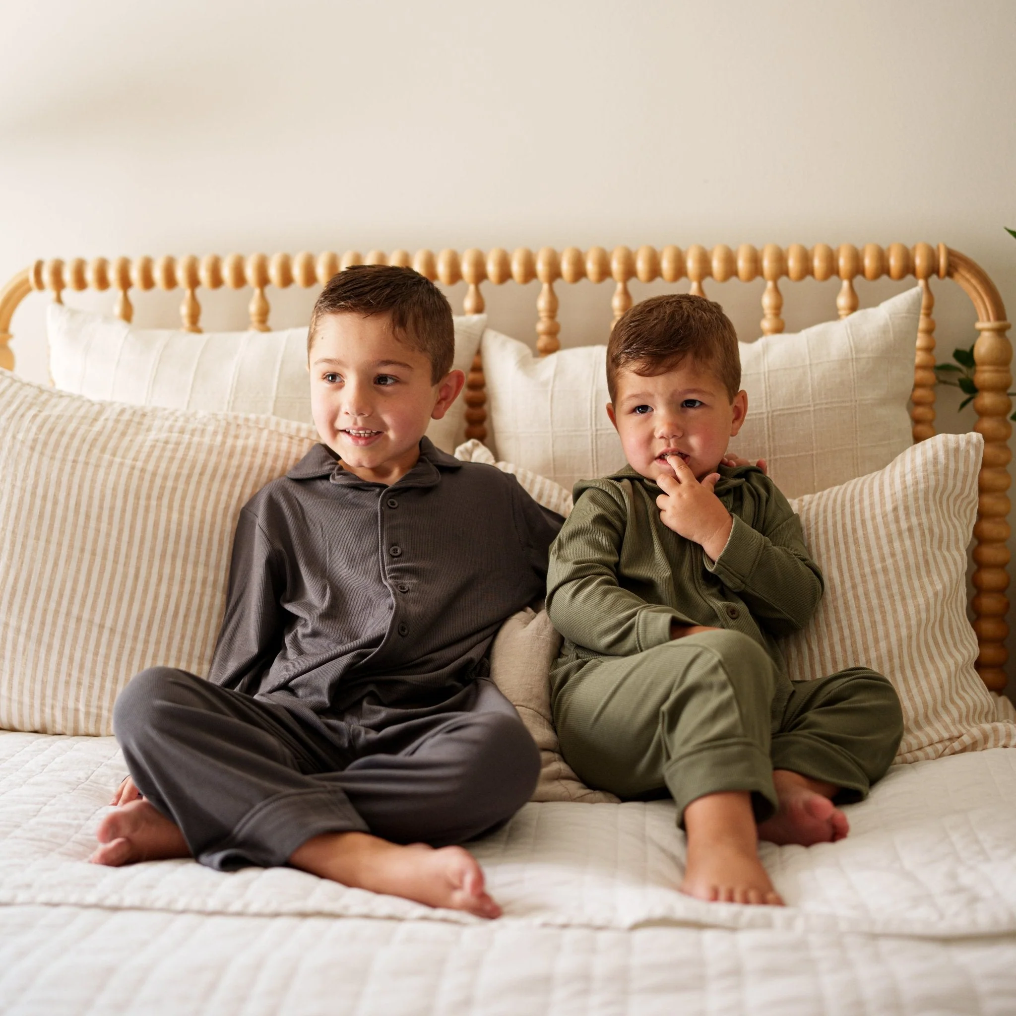 Essential Ribbed Pajama Set - Image 2