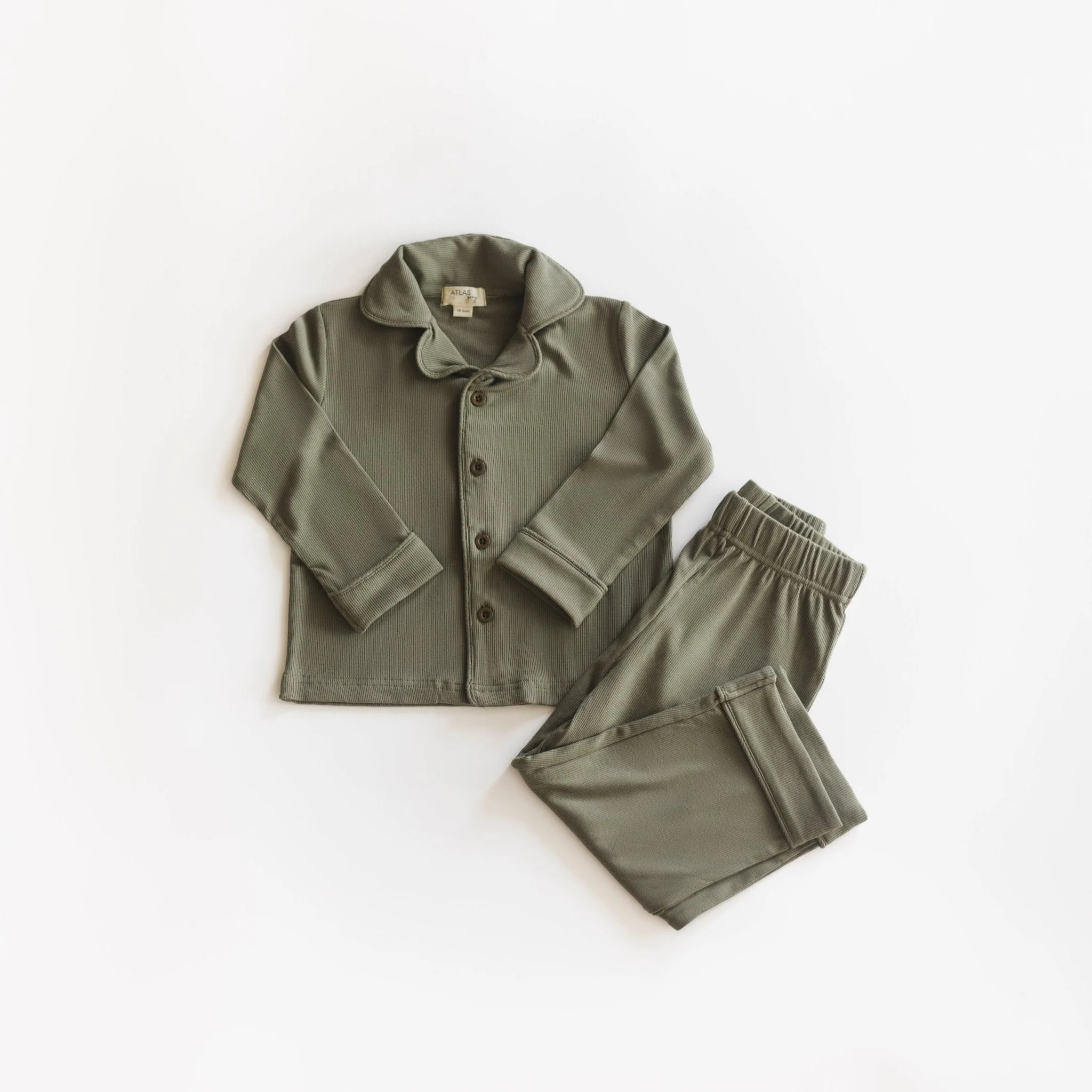 Essential Ribbed Pajama Set - Image 7
