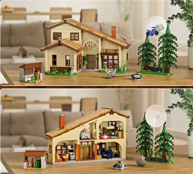 ET Cottage Building Set – 1452 PCS Space-Themed House - Image 4