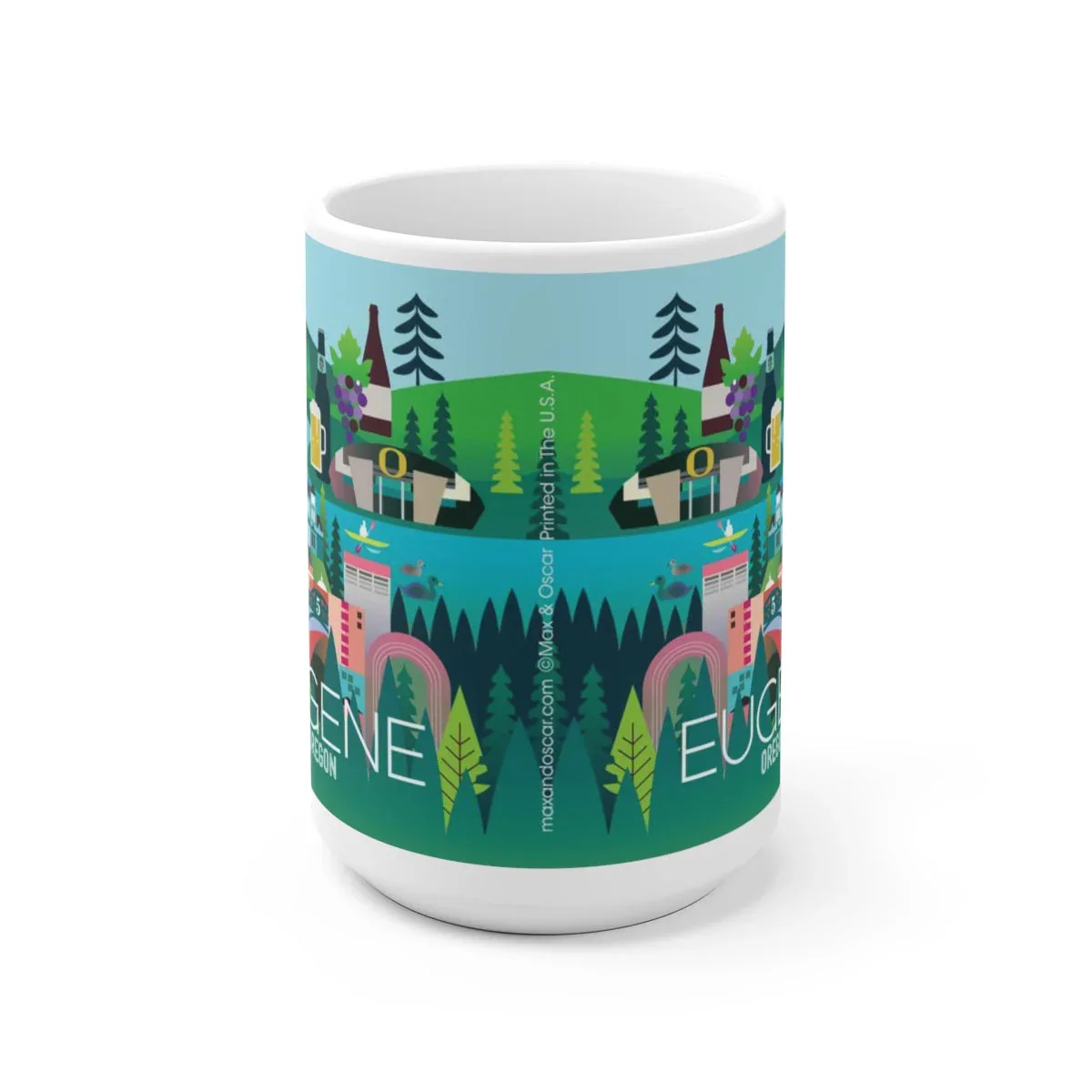 EUGENE 11 OZ OR 15 OZ CERAMIC MUG - Image 2