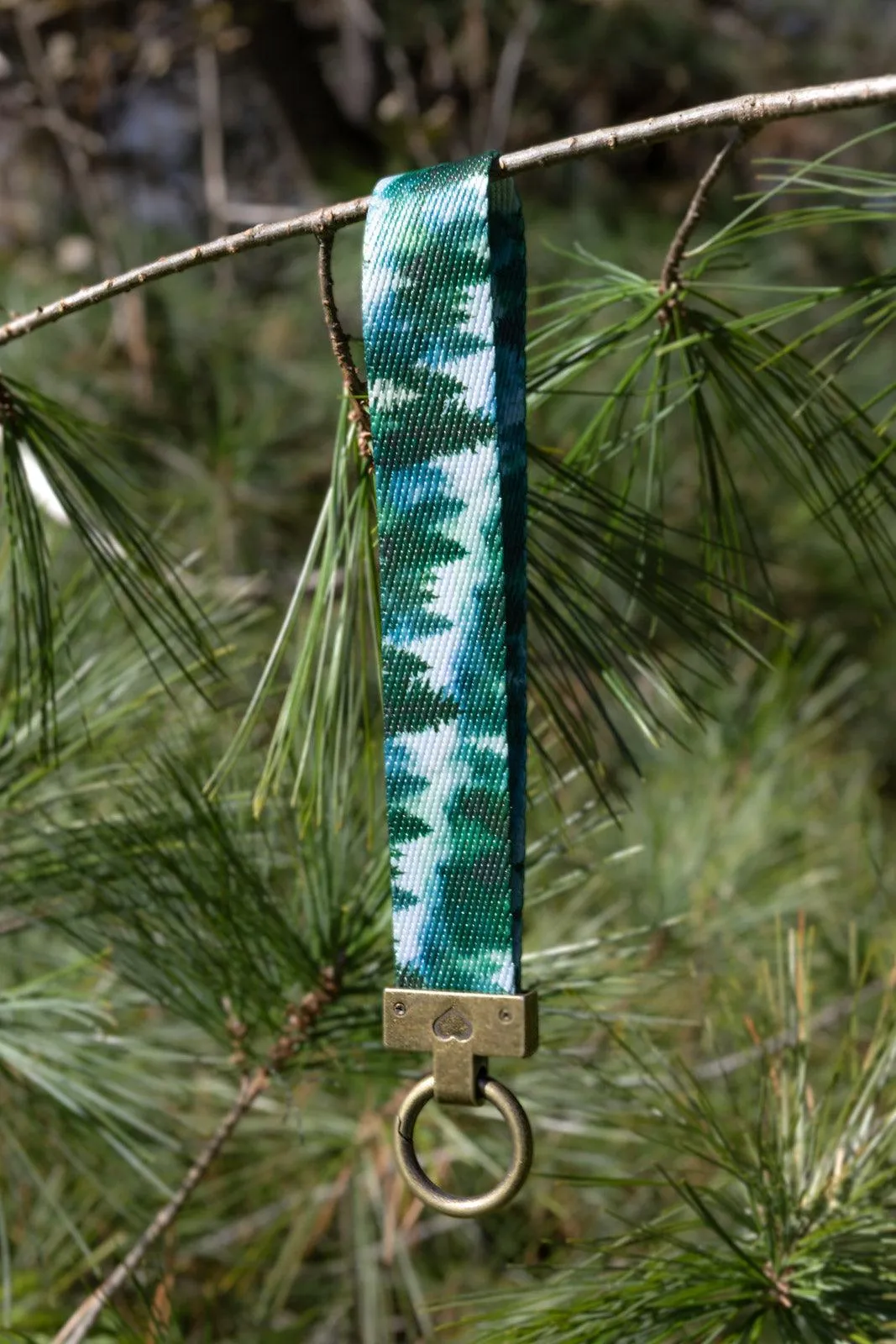 Evergreen Explorer Wristlet Keychain - Image 2