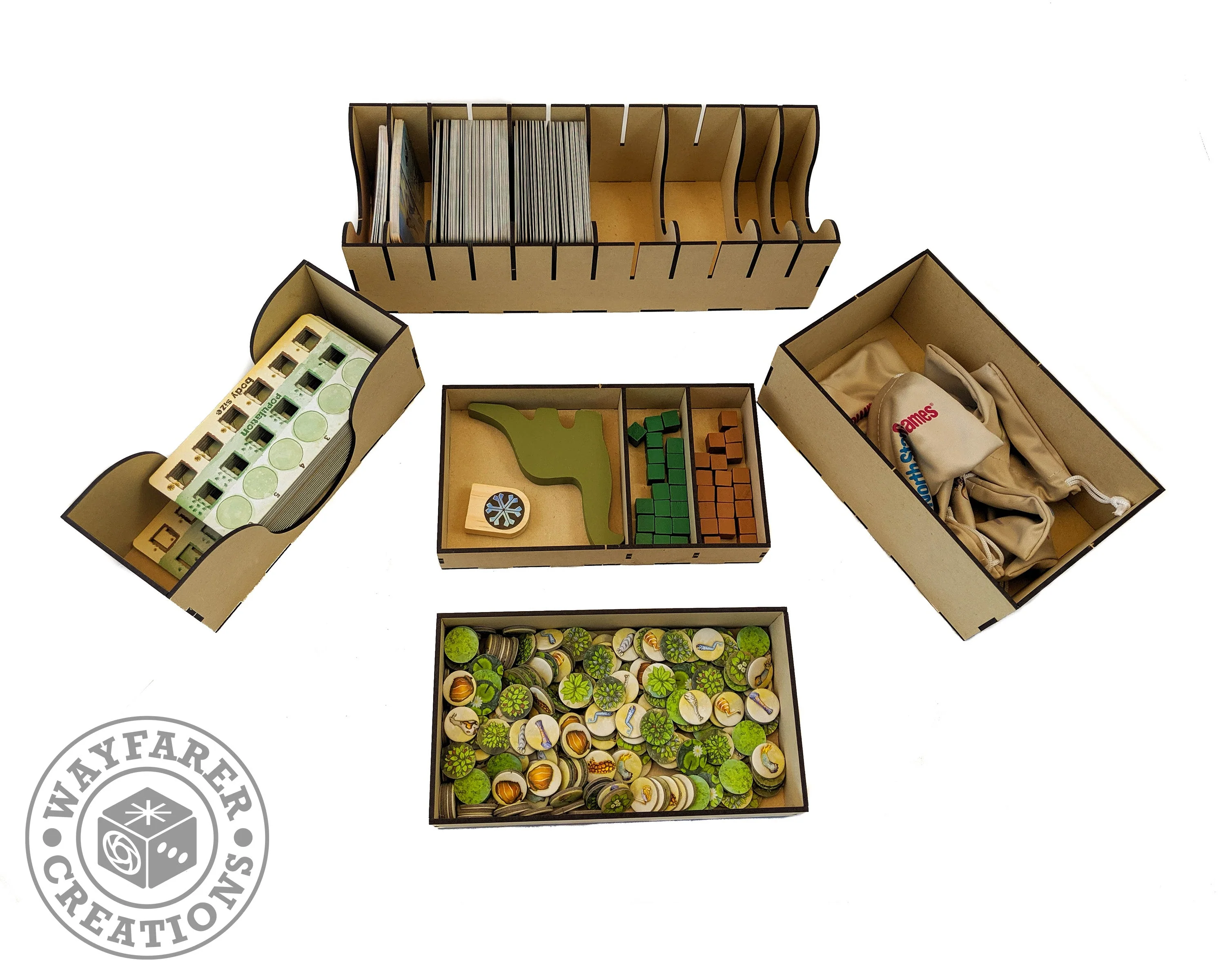 Evolution Climate Board Game Organizer Insert - Image 2