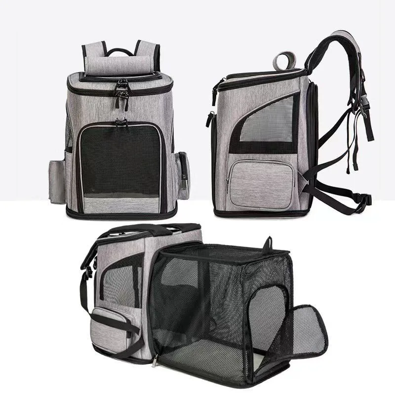 Expandable Pet Carrier Backpack – Travel Bag - Image 2