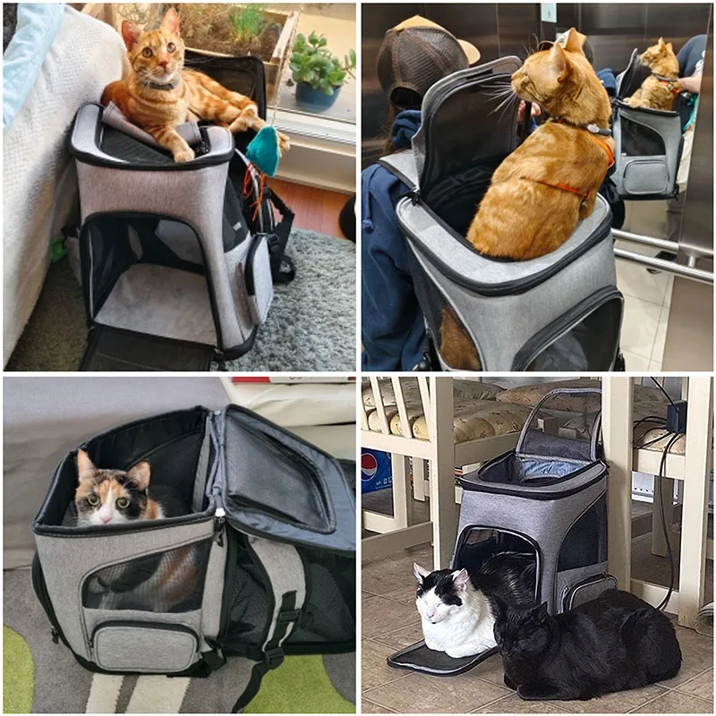 Expandable Pet Carrier Backpack – Travel Bag - Image 6