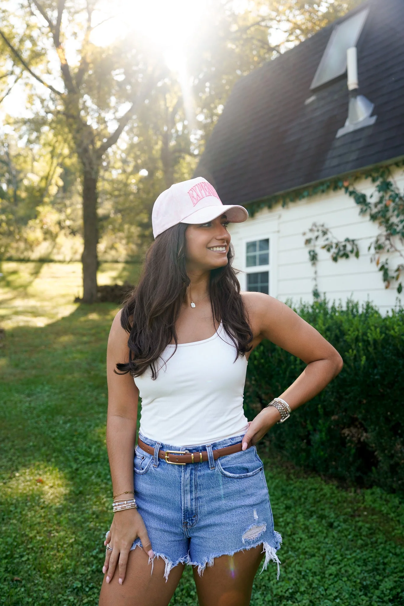 Expensive - Pink Camo Trucker Hat - Image 3