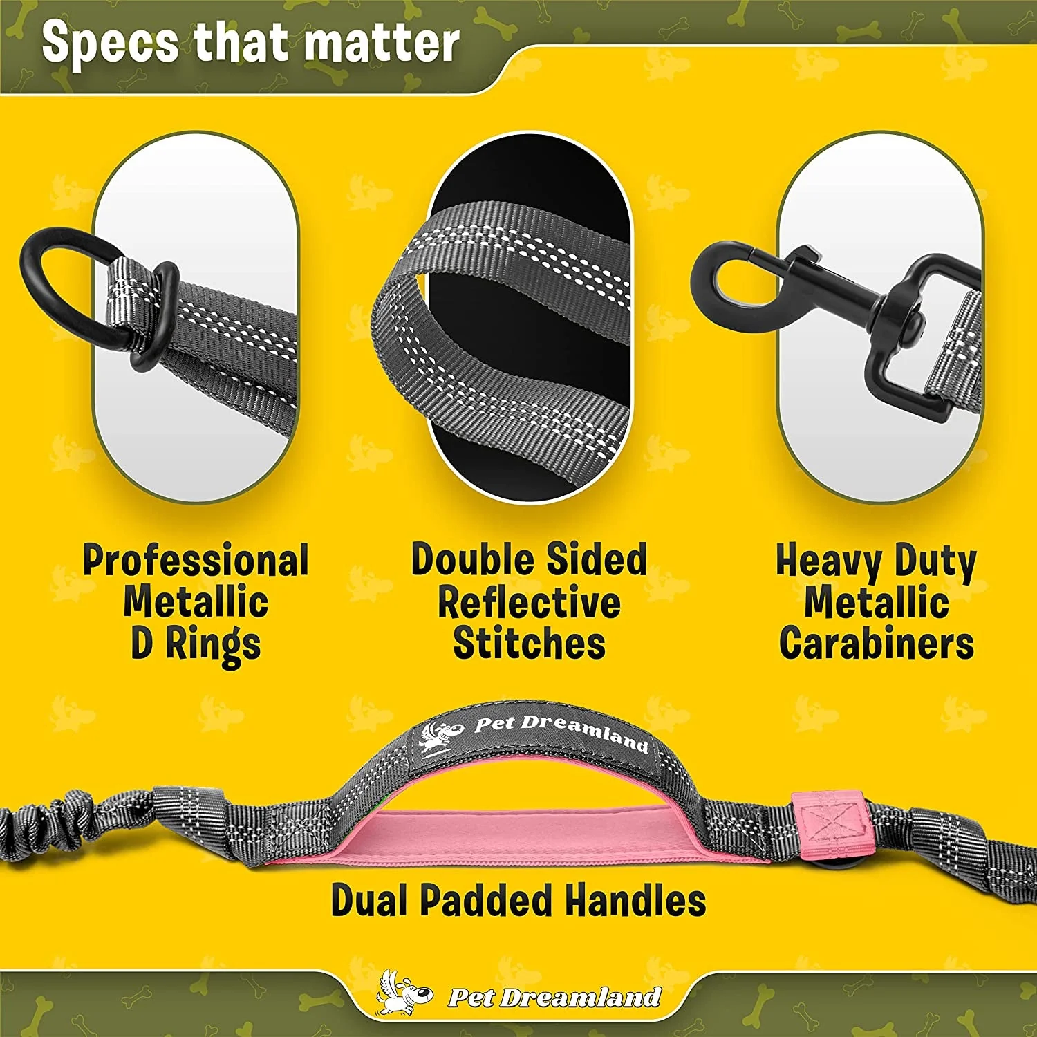 Exquisite Hands-Free Dog Leash for Large Dogs - Image 5