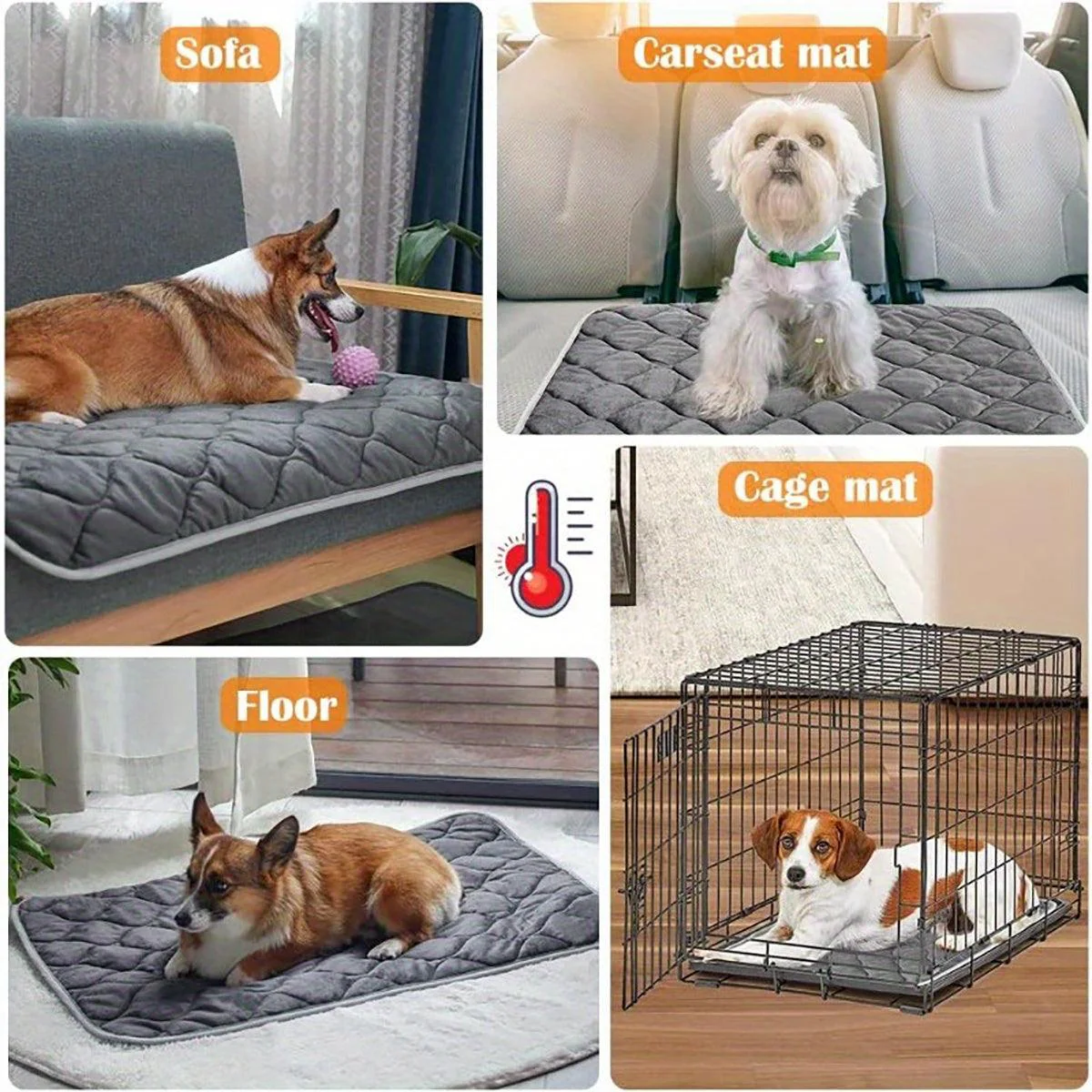 Extra Warm Thermal Dog Cat Bed - Image 10