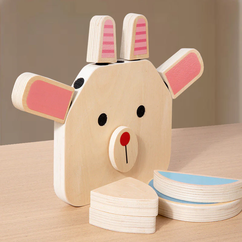 Face-changing Cube Building Blocks Puzzle Children's Thinking Puzzle Training Toys - Image 3